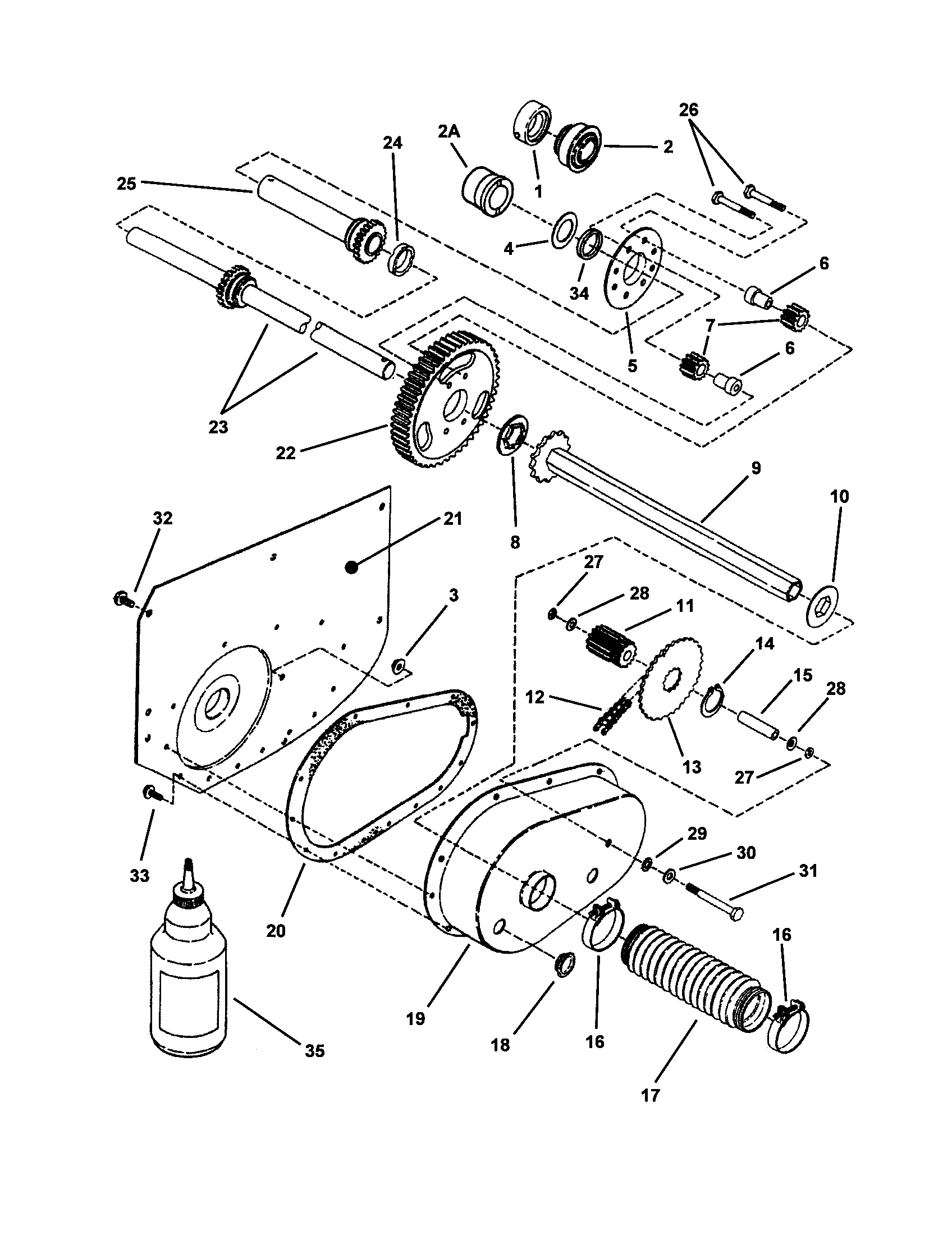 DIFFERENTIAL, R.H. FENDER