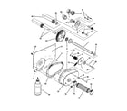 Snapper 3314522BVE differential, r.h. fender diagram