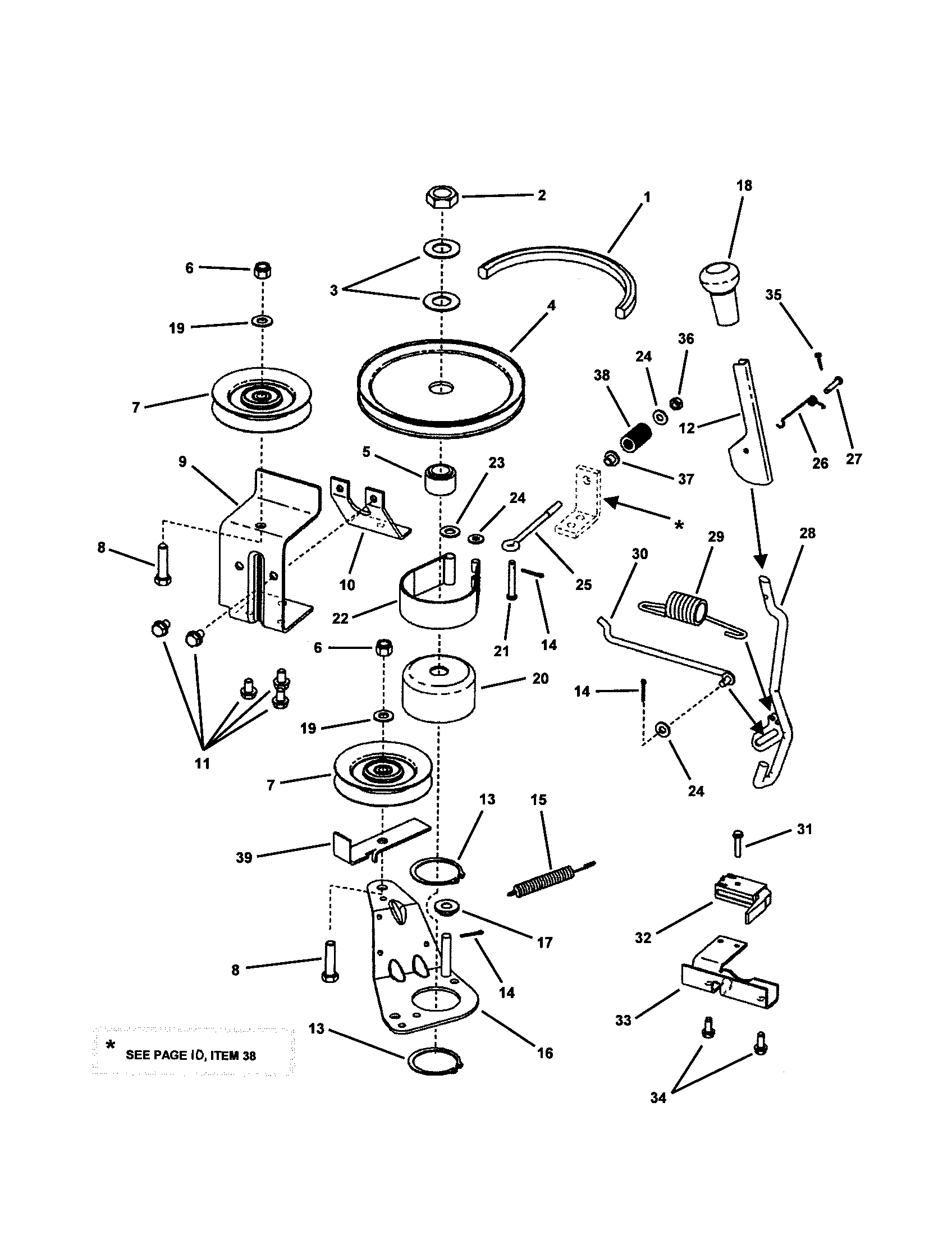 Belts, brakes, interlock