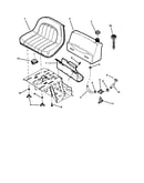Fuel tank & operators seat