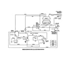 Snapper W301022BE wiring schematic-10,12 hp diagram