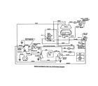 Snapper 281022BE wiring schematic-14,15 hp diagram