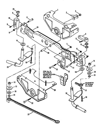 Front axle/front wheel