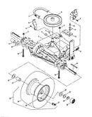 Transmission (gear drive)/rear wheels