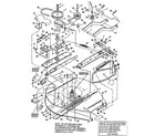 Snapper LT125G38DB 30" cutting deck/belts/brakes diagram