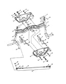 Cast front axle