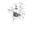 Snapper LT160H42FBV transmission (hydro drive) diagram