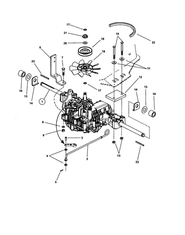 Transmission (hydro drive)