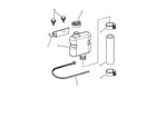 Snapper LT160H42FBV hydro reservoir assembly diagram