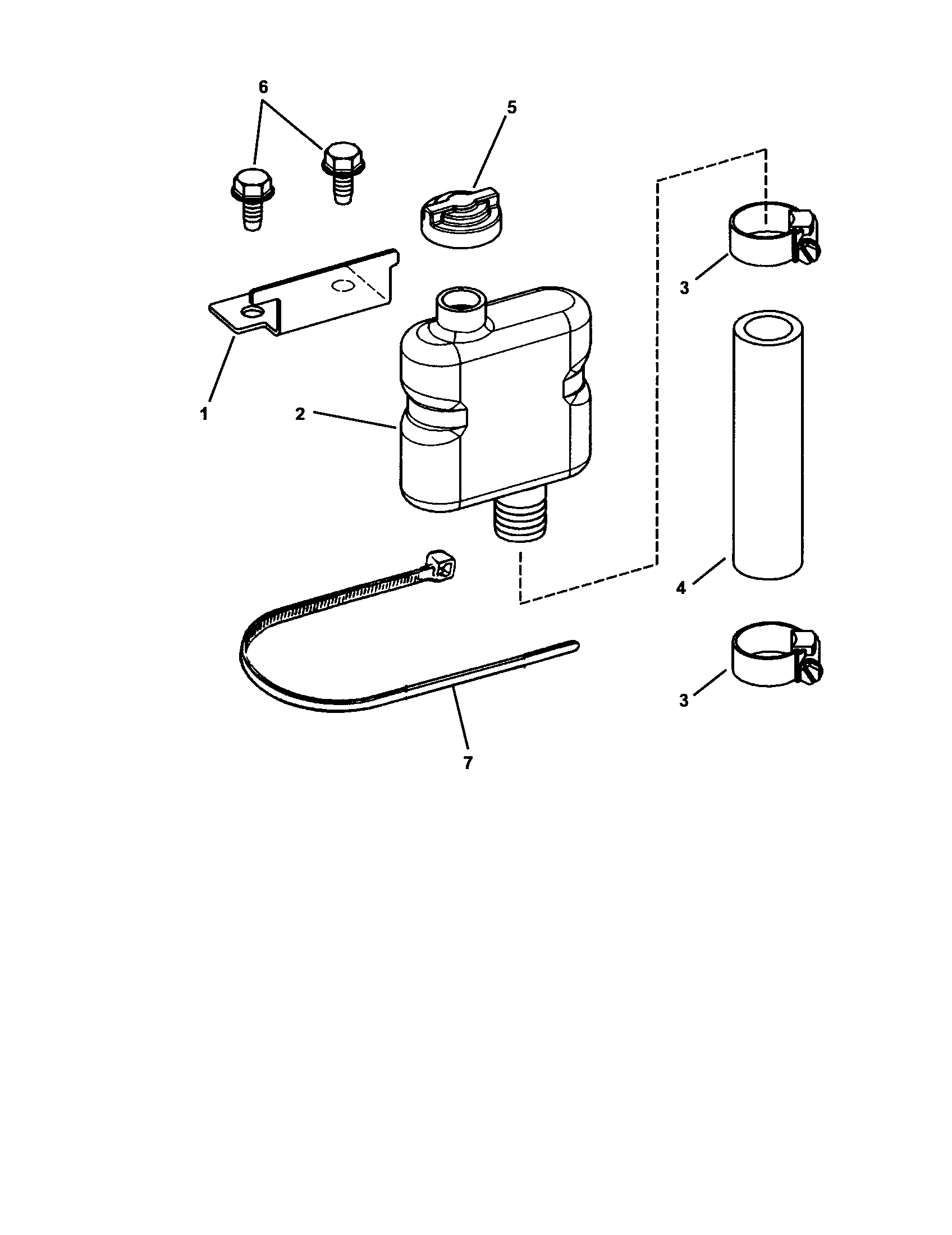 Hydro reservoir assembly