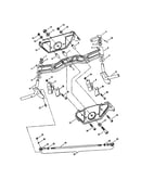Cast front axle