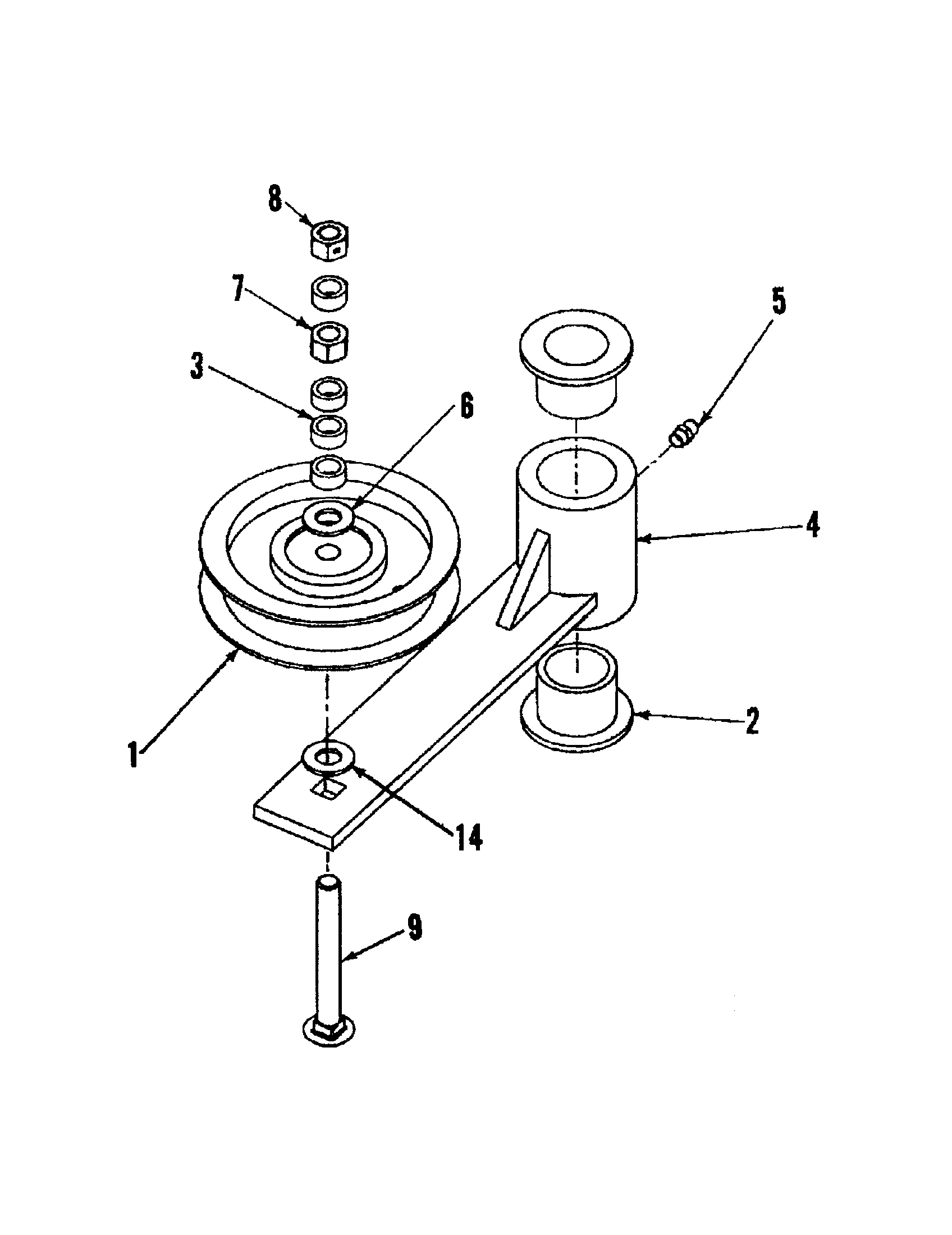 48" DRIVE IDLER