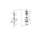 Snapper WLT160H42GBV spindle-48" cutting deck diagram