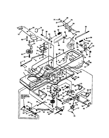 Frame/clutch/brake/steering