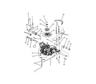 Snapper WLT145H38GKV transmission (hydro drive) diagram