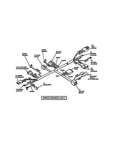 Electrical-wiring harness