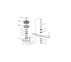 Snapper WLT160H42HBV2 48" deck spindle (series i) diagram