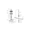 Snapper WLT180H42IBV2 48" deck spindle (series i) diagram
