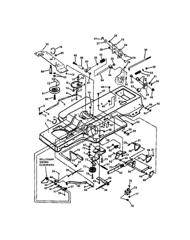 Frame/clutch/brake/steering