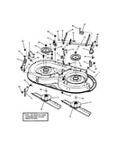 38" cutting deck/belts/brakes