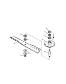 Spindle-38" cutting deck