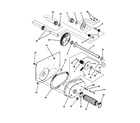 Snapper EM281019BE differential, r.h. fender diagram