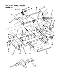 Rails/lift arms/cam lift