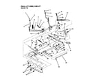 Snapper M250819BE rails/lift/arms/cam lift diagram