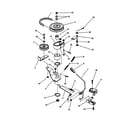 Snapper EM250819BE belts/brakes/interlock (series 17) diagram