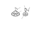 Snapper M250819BE drive disc (series 19) diagram