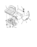 Fuel tank/operators seat