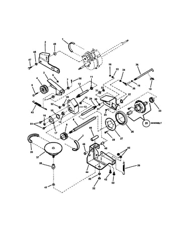 Drive system self-propelled