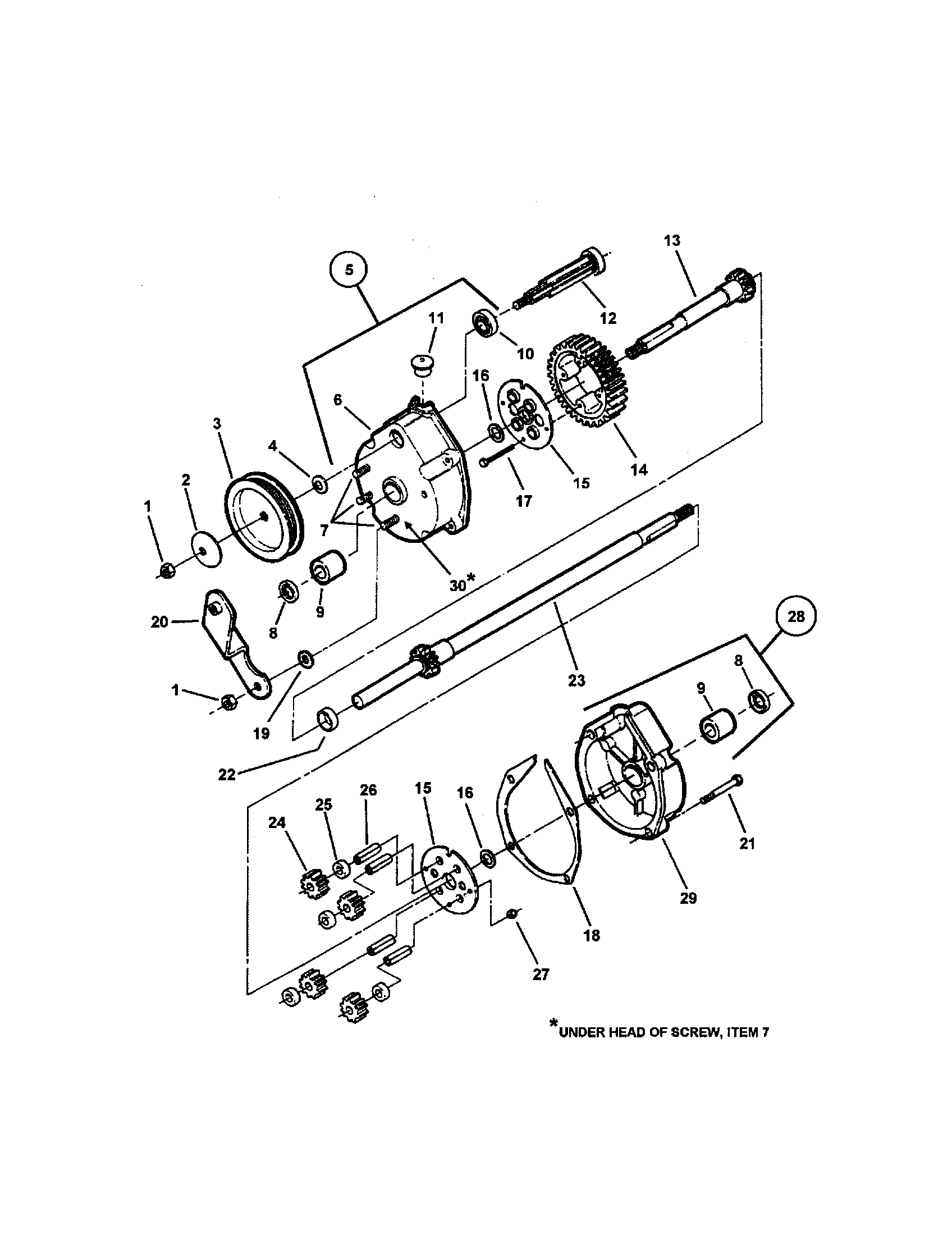 TRANSMISSION (DIFFERENTIAL)