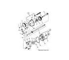 Snapper CP216017RV transmission (differential) diagram