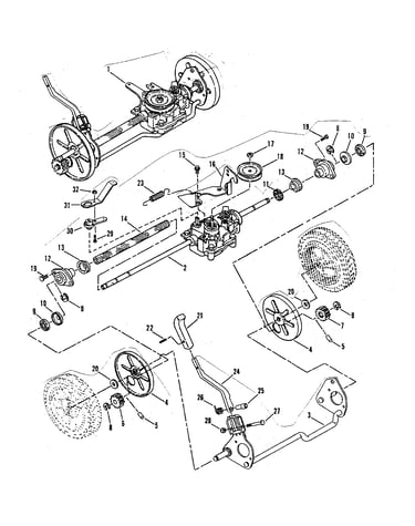 Transmission/axle