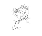 Snapper M280921B blade stop pedals diagram