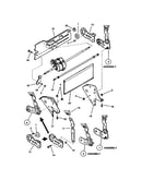 Rear wheel brackets, latches