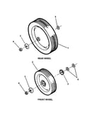 Front & rear wheels