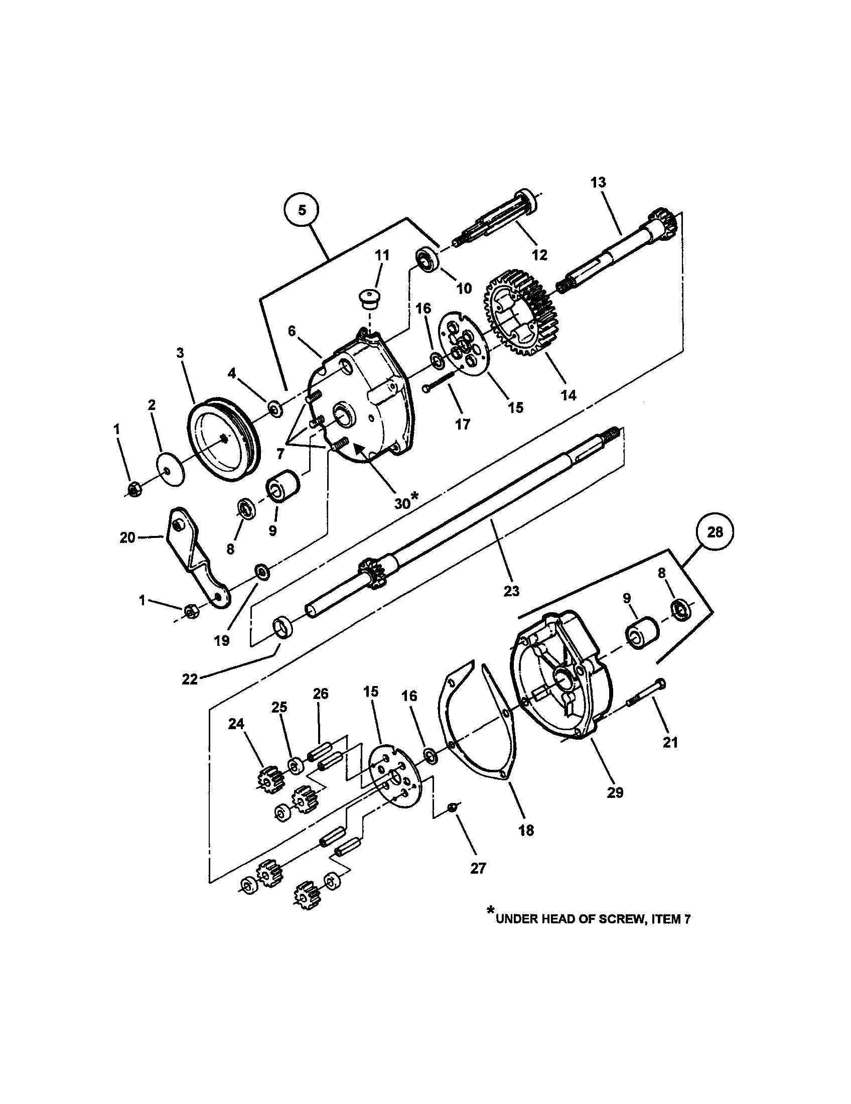 TRANSMISSION (DIFFERENTIAL)