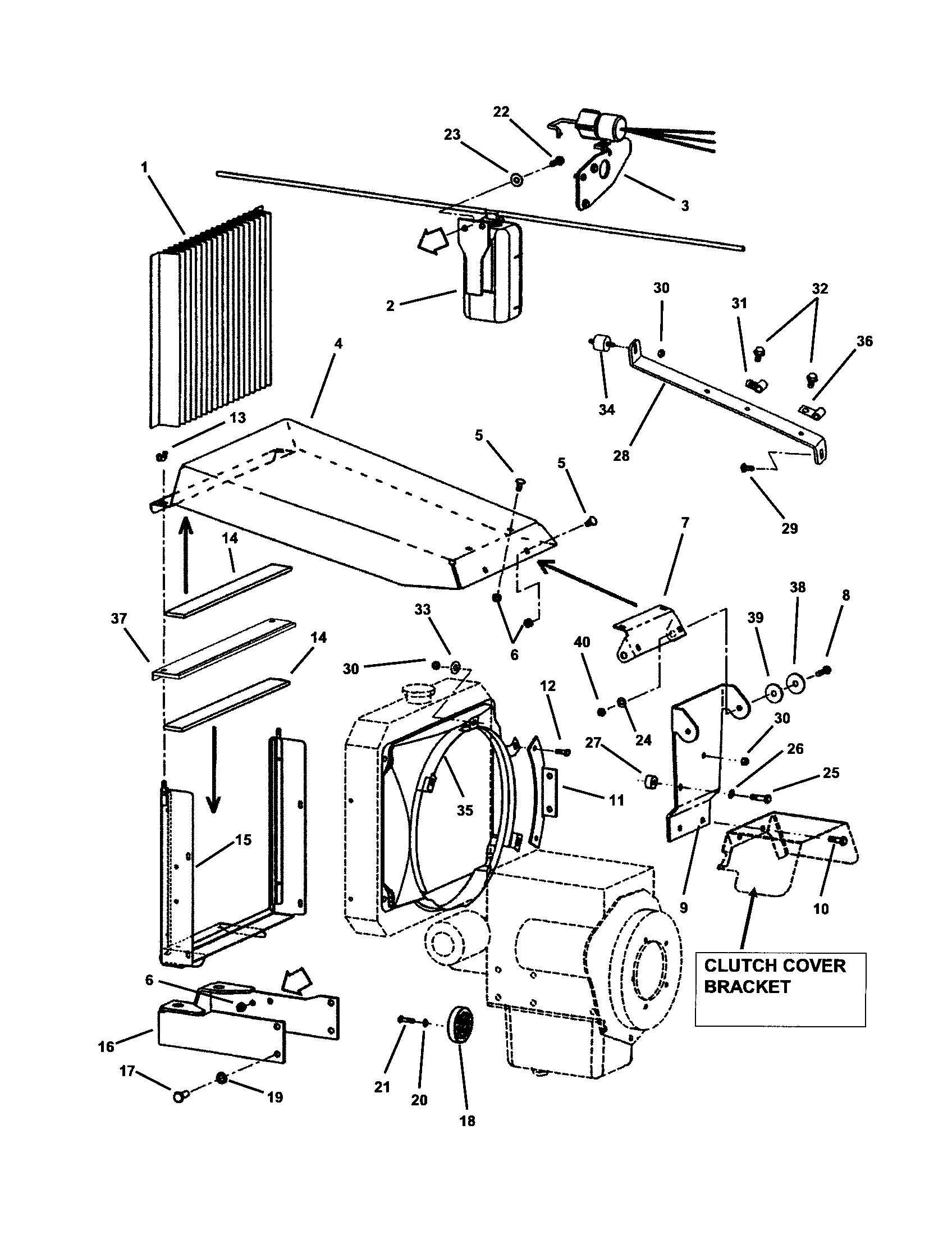 ENGINE HOOD/RADIATOR