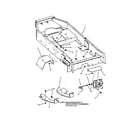 Snapper ZF2300GKU lower chassis diagram
