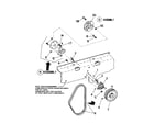 Snapper ZF6100M front drive shaft diagram