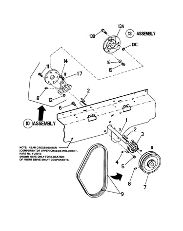 Front drive shaft