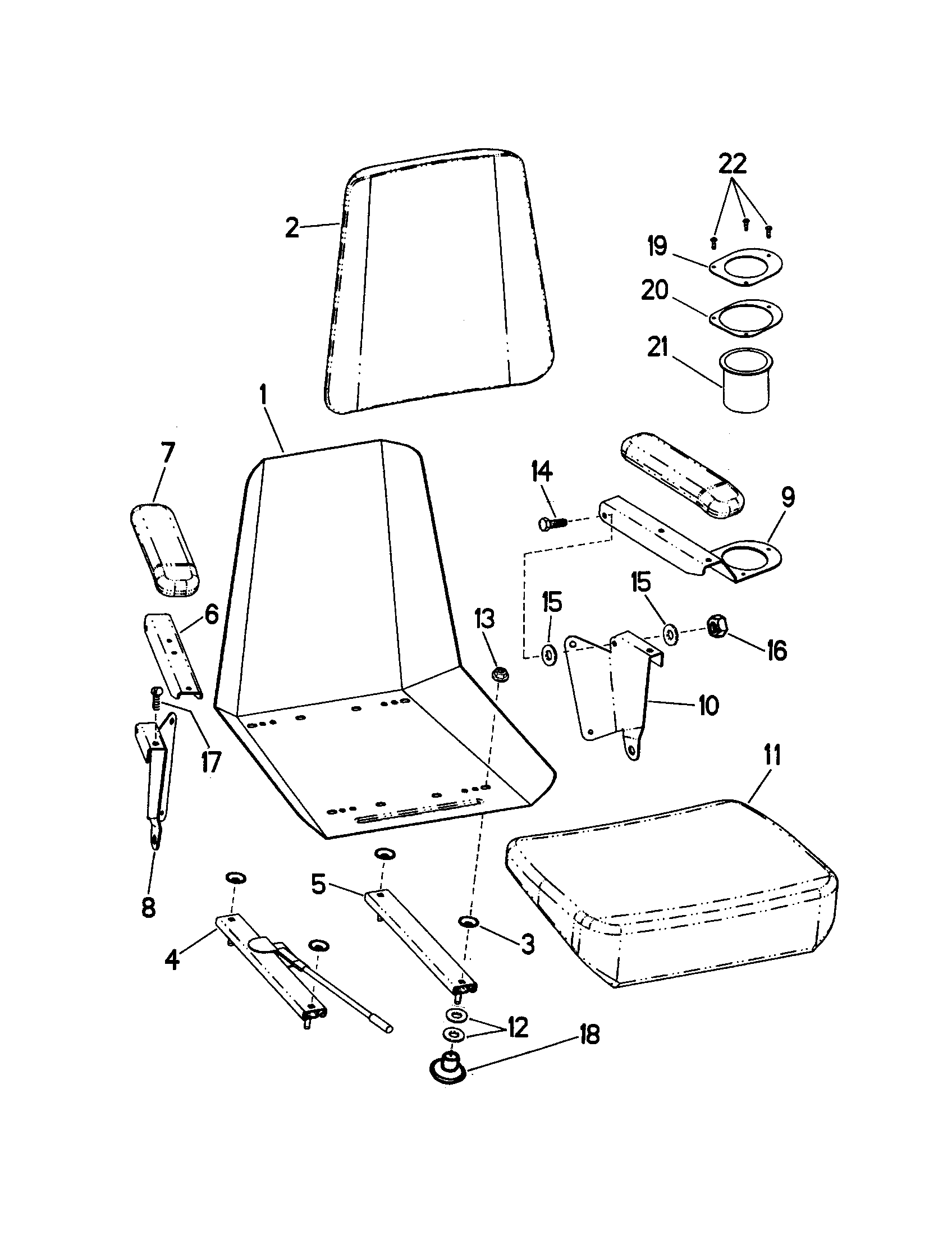 Seat (5-4117)