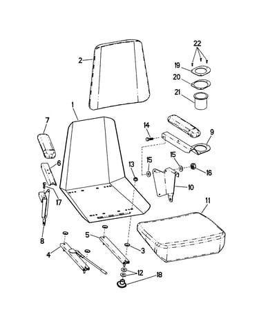 Seat (5-4117)