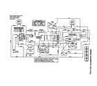 Snapper ZF2300GKU wiring schematic (gas only) diagram