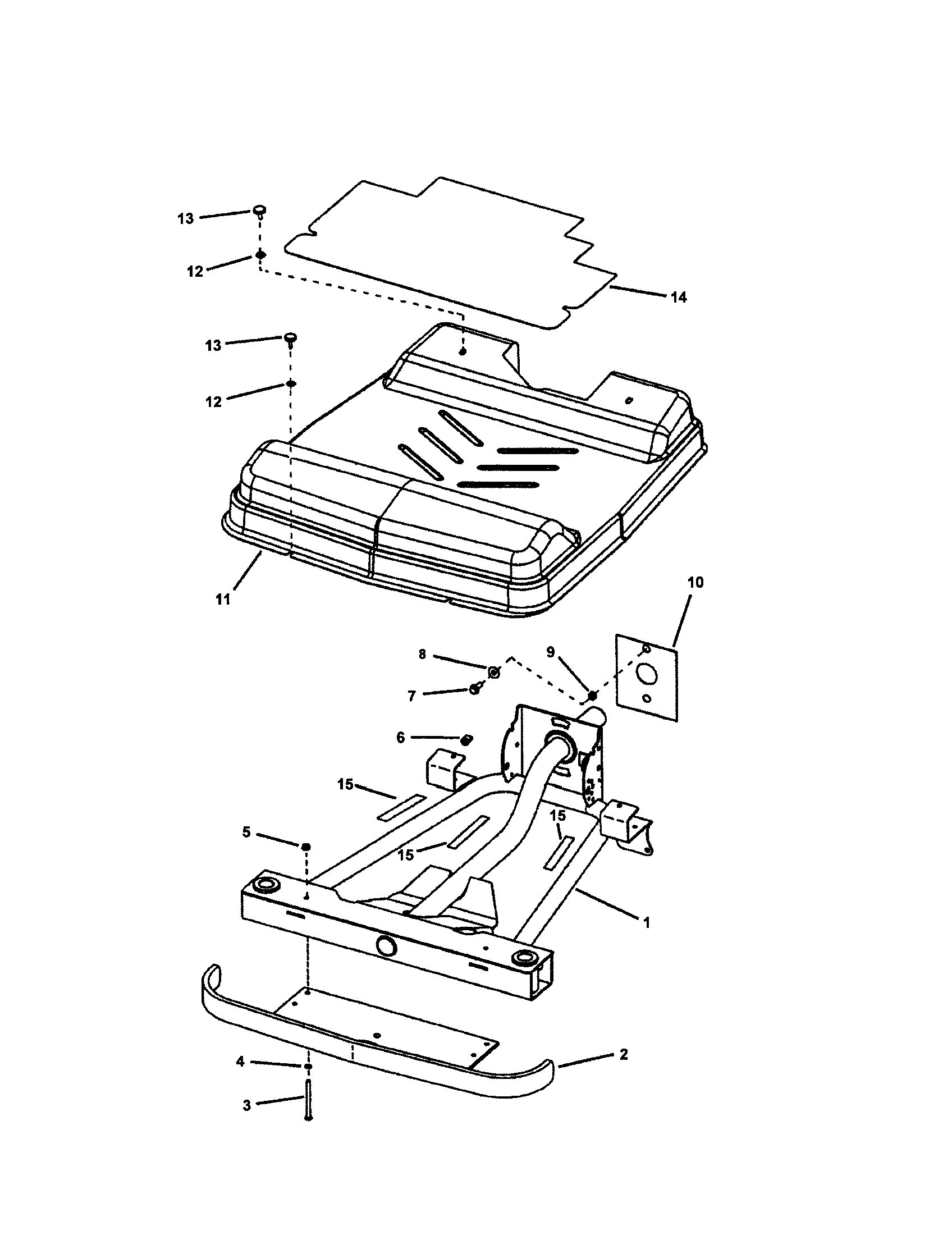 Front frame/cover