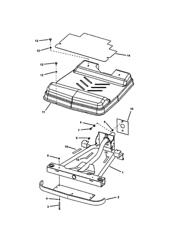 Front frame/cover