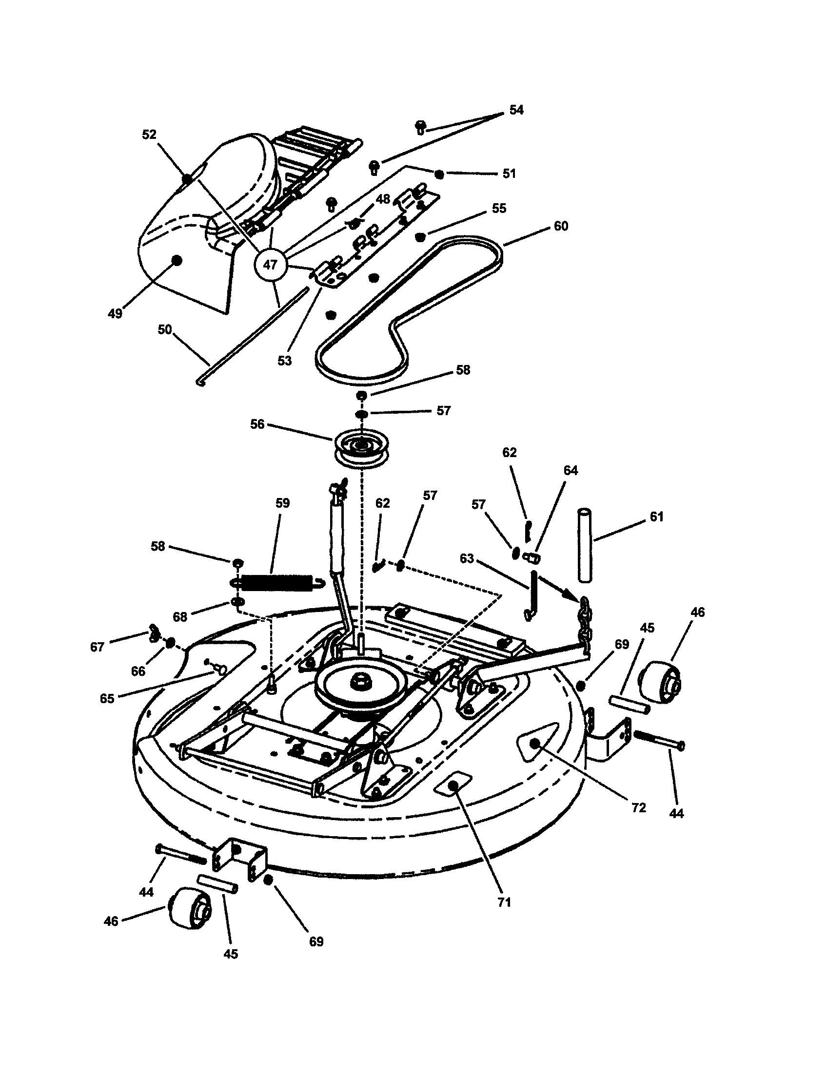 33" MOWER DECK