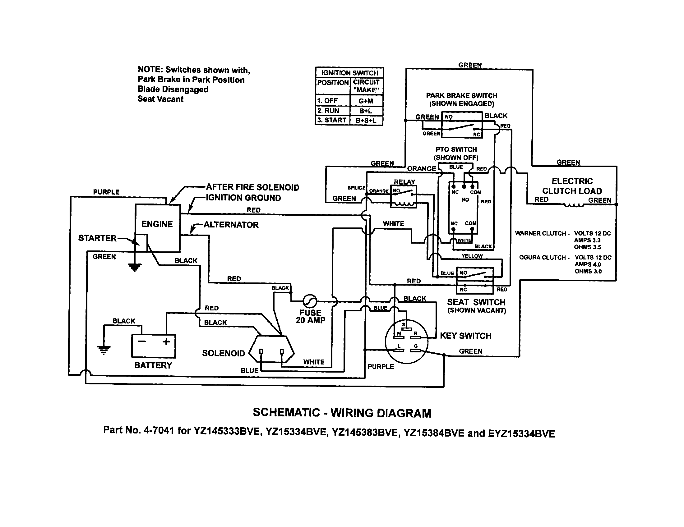 Wiring schematic